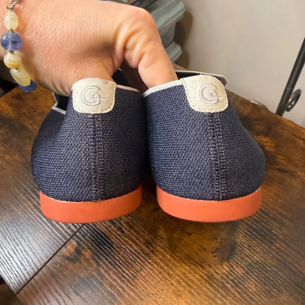 Glyph Women’s Knit Loafers in the Marlin Blue colorway Size 10.5